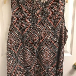 41 Hawthorn sleeveless blouse, Large, EUC